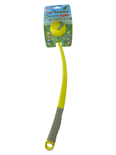 Sustainable launcher and ball