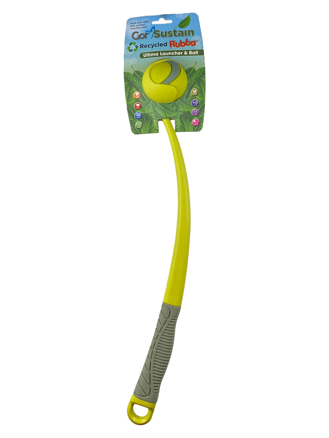 Sustainable launcher and ball