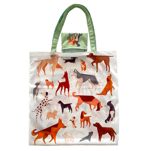Handy Foldable Shopping Bag - Barks Dog
