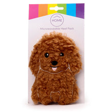Load image into Gallery viewer, Microwavable Plush Wheat and Lavender Heat Pack - Cavapoo Fluffy Dog