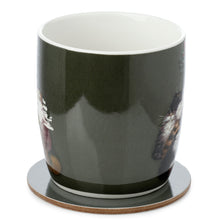 Load image into Gallery viewer, Porcelain Mug and Coaster Gift Set - Kim Haskins 12 Cats of Christmas