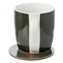 Load image into Gallery viewer, Porcelain Mug and Coaster Gift Set - Kim Haskins 12 Cats of Christmas