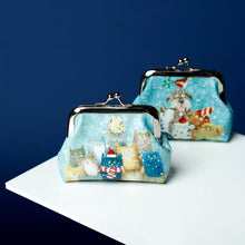 Load image into Gallery viewer, Tic Tac Jan Pashley Christmas Cats and Dogs Purse