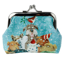 Load image into Gallery viewer, Tic Tac Jan Pashley Christmas Cats and Dogs Purse