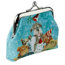 Load image into Gallery viewer, Tic Tac Jan Pashley Christmas Cats and Dogs Purse