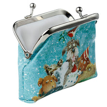 Load image into Gallery viewer, Tic Tac Jan Pashley Christmas Cats and Dogs Purse