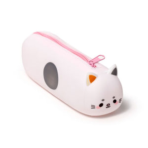 Pink cat pencil case