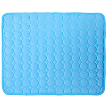 Load image into Gallery viewer, Self Cooling Pet Heat Relief Summer Pad - Blue
