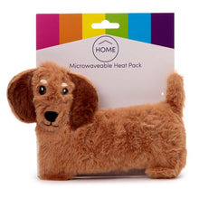Load image into Gallery viewer, Sausage dog - microwavable heat pack