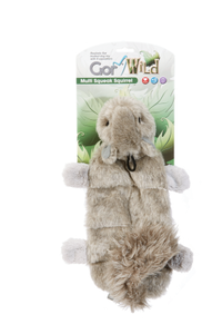 Squeaky Squirrel Dog Toy