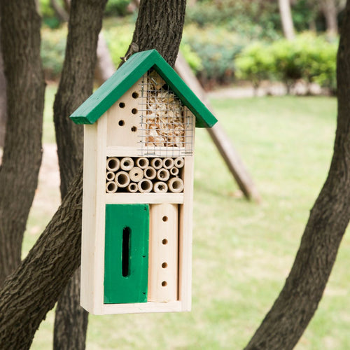 Wooden Insect Natural Wood Bug Hotel