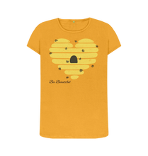 Load image into Gallery viewer, Women&#39;s Crew Neck T-Shirt - Bee Beautiful.