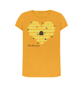 Women's Crew Neck T-Shirt - Bee Beautiful.