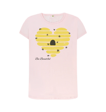 Load image into Gallery viewer, Women&#39;s Crew Neck T-Shirt - Bee Beautiful.