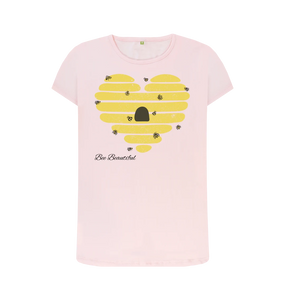 Women's Crew Neck T-Shirt - Bee Beautiful.