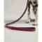 Load image into Gallery viewer, Joules For Dapper Dogs Pink Leather Dog Lead