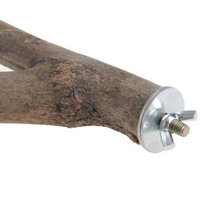 Bird Perch - wooden forked perch.