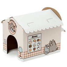 Load image into Gallery viewer, Cardboard Cat Den Playhouse - Pusheen the Cat.