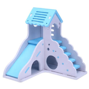 Hamster House - With Slide and Ladder.
