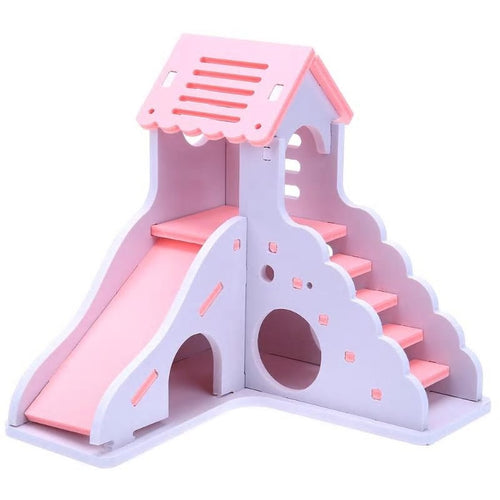 Hamster House - With Slide and Ladder.