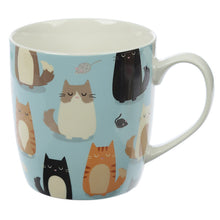Load image into Gallery viewer, Cat Porcelain Mug - Feline Fine Cat Design