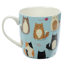 Load image into Gallery viewer, Cat Porcelain Mug - Feline Fine Cat Design