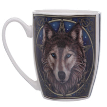 Load image into Gallery viewer, Wolf Design Porcelain Mug - Portrait