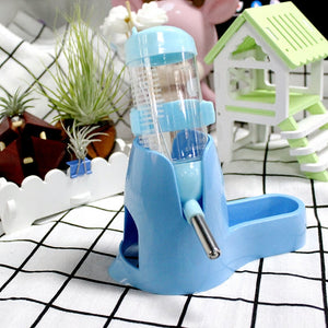 Hamster Water Bottle, Feeder and play cave.