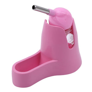 Hamster Water Bottle, Feeder and play cave.