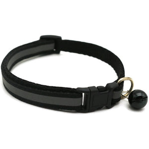 Cat Collar - Reflective Collar with colour matching bell
