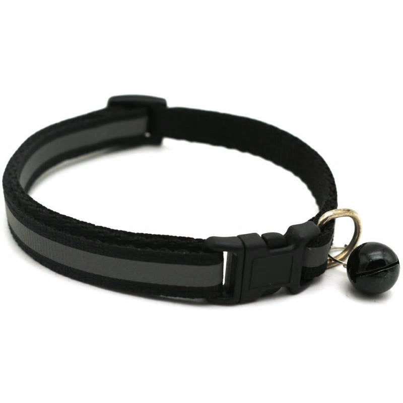 Cat Collar - Reflective Collar with colour matching bell