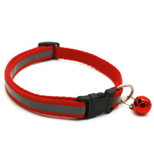 Load image into Gallery viewer, Cat Collar - Reflective Collar with colour matching bell