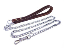 Load image into Gallery viewer, Dog Collar / Lead - Top Grain Leather Collar, with Matching Chain Lead (sold separately)